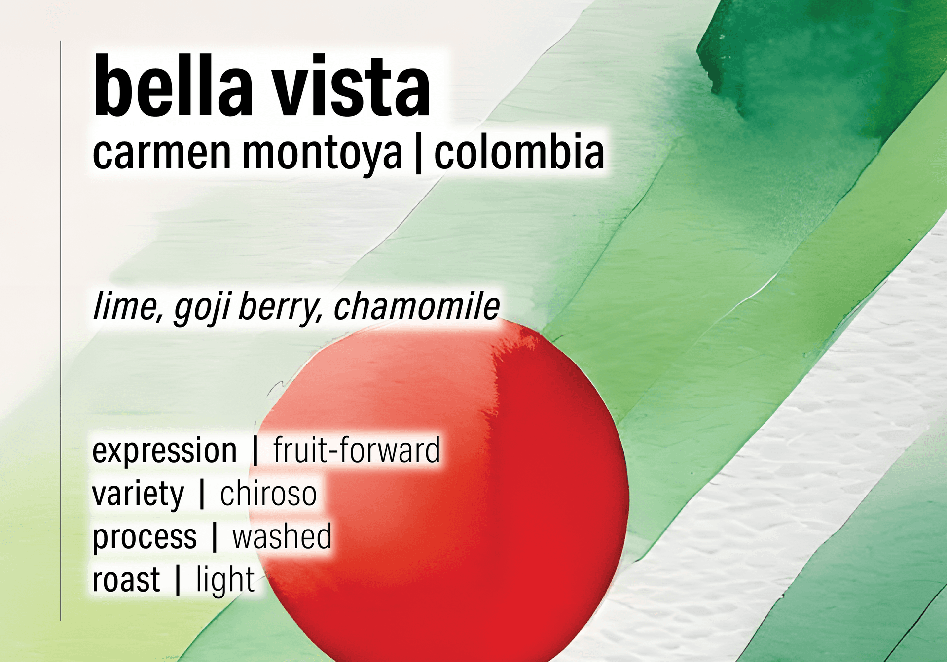 Carmen Montoya Bella Vista - Washed Chiroso - Colombia