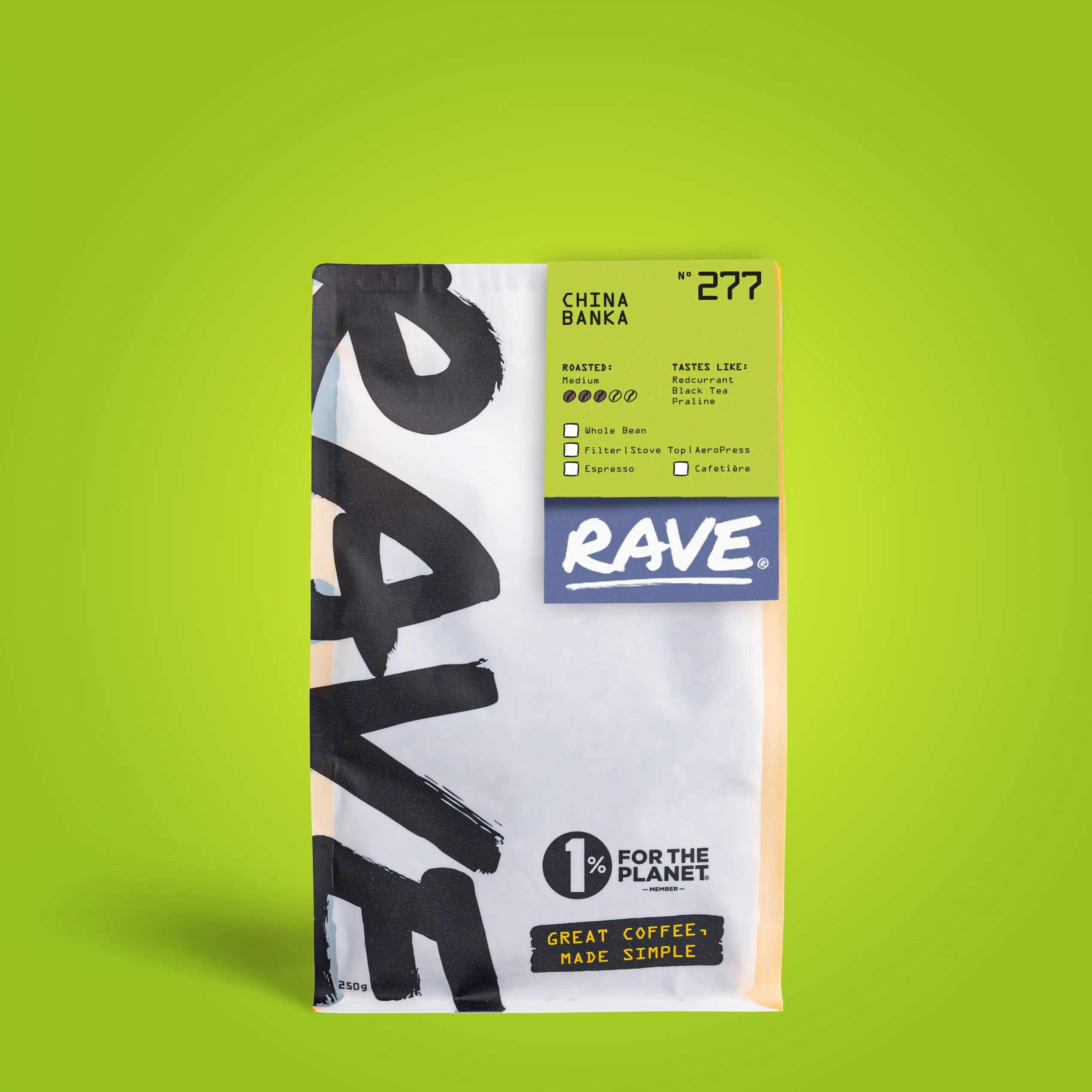 China Banka Nº 277 Small (250g) / Whole Bean