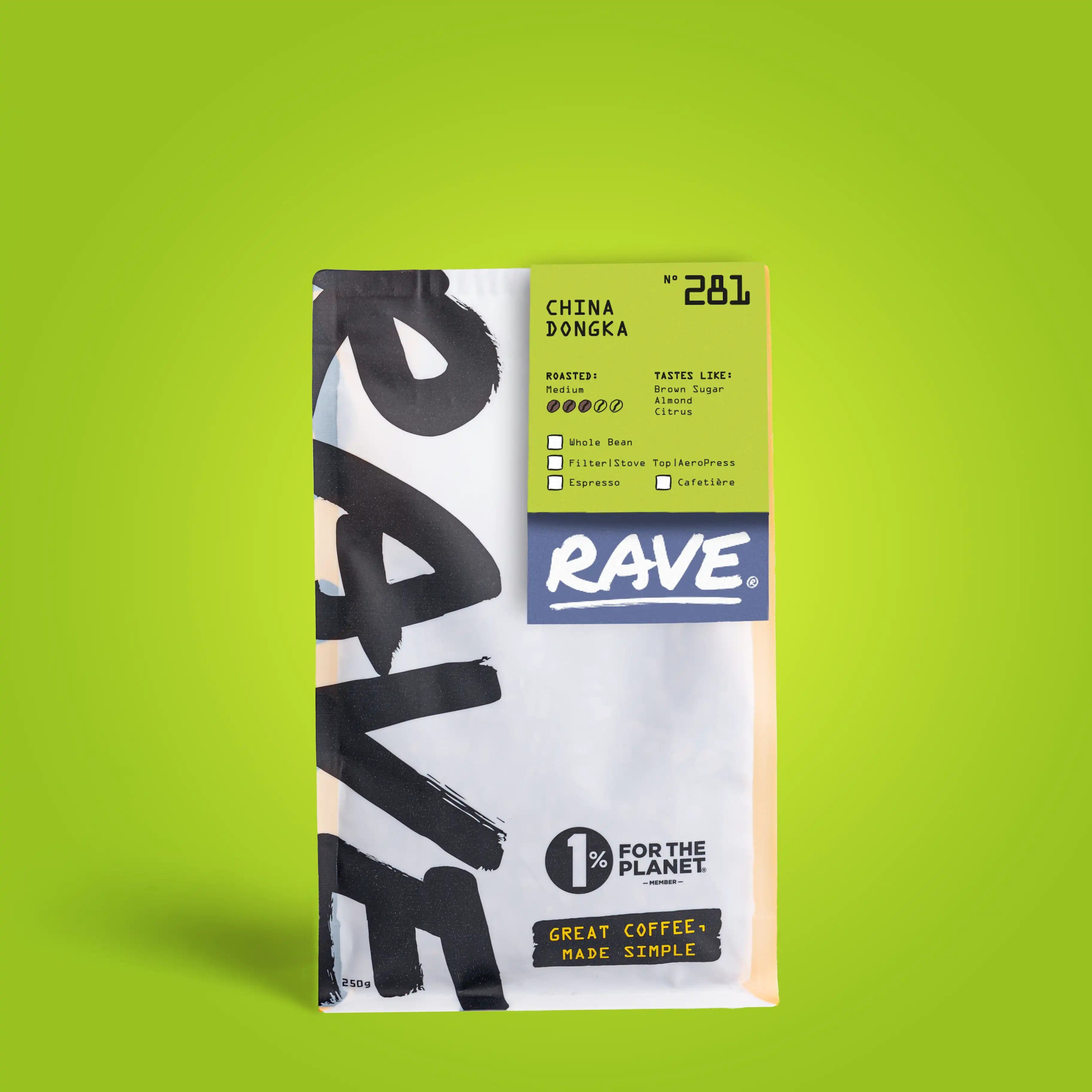 China Dongka Nº 281 Small (250g) / Whole Bean