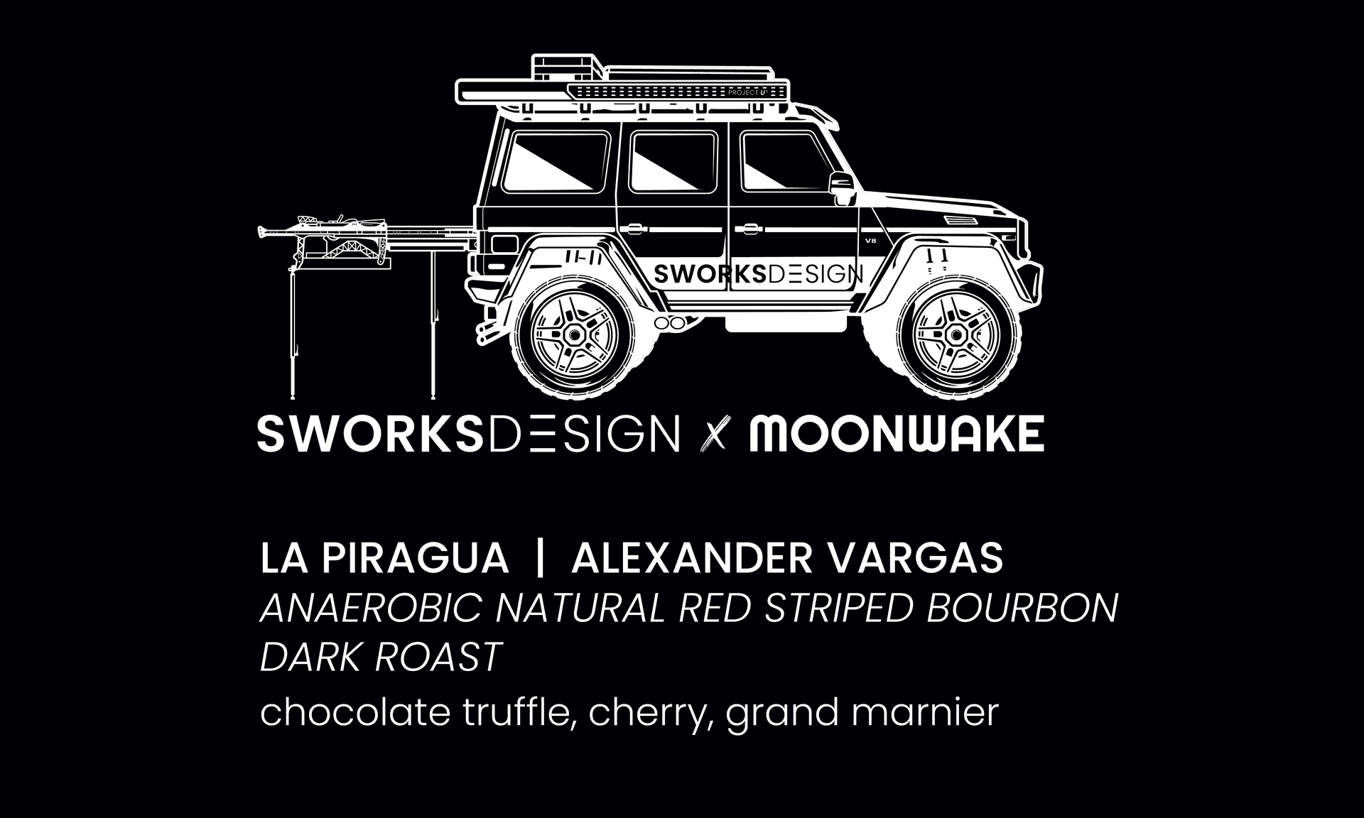 Dark Roast - Finca La Piragua - Natural Red Stripe Bourbon - Colombia