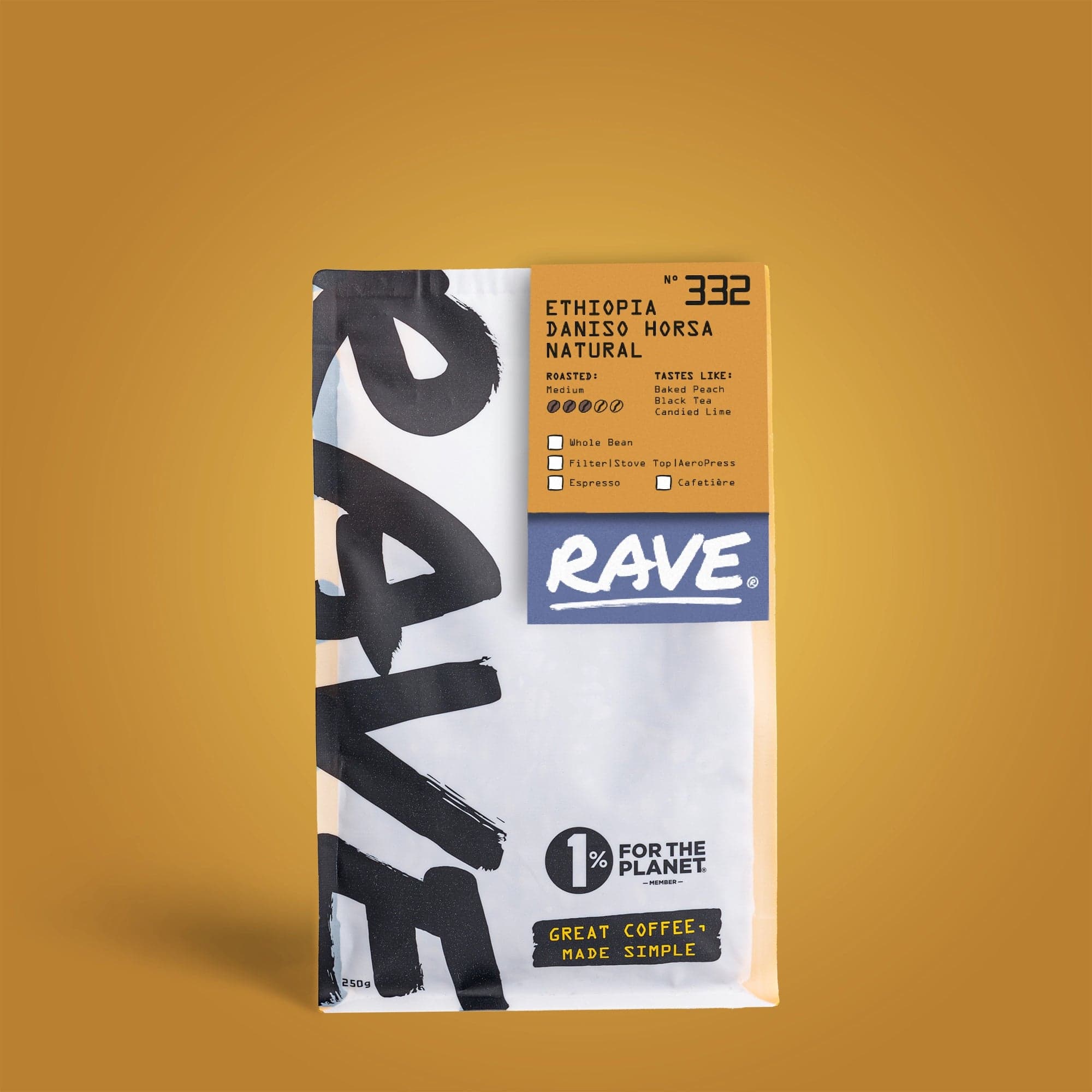 Ethiopia Daniso Horsa Natural Nº 332