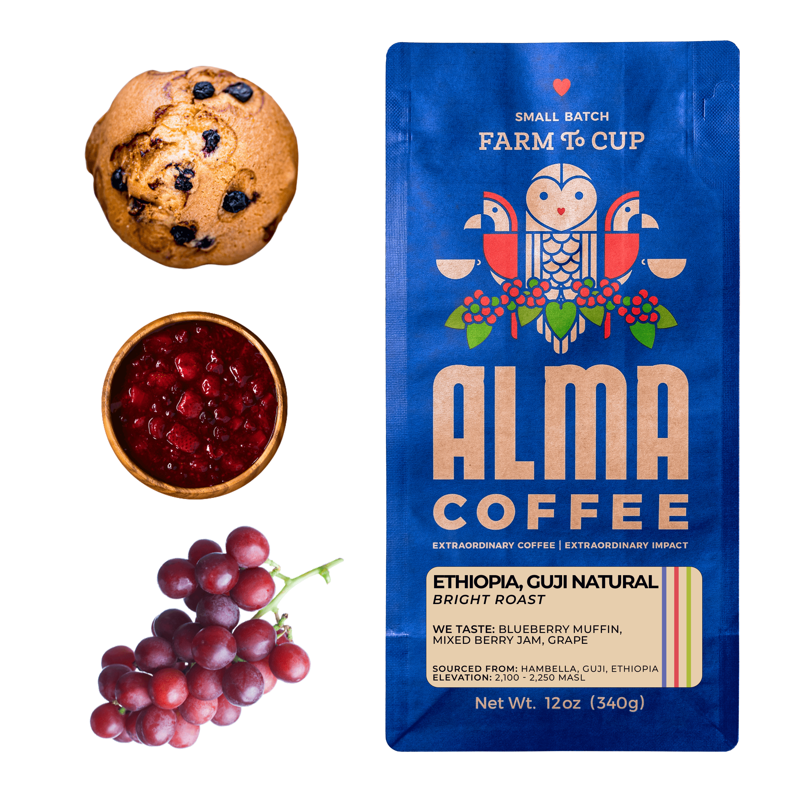 Ethiopia Guji Natural – Alma Coffee