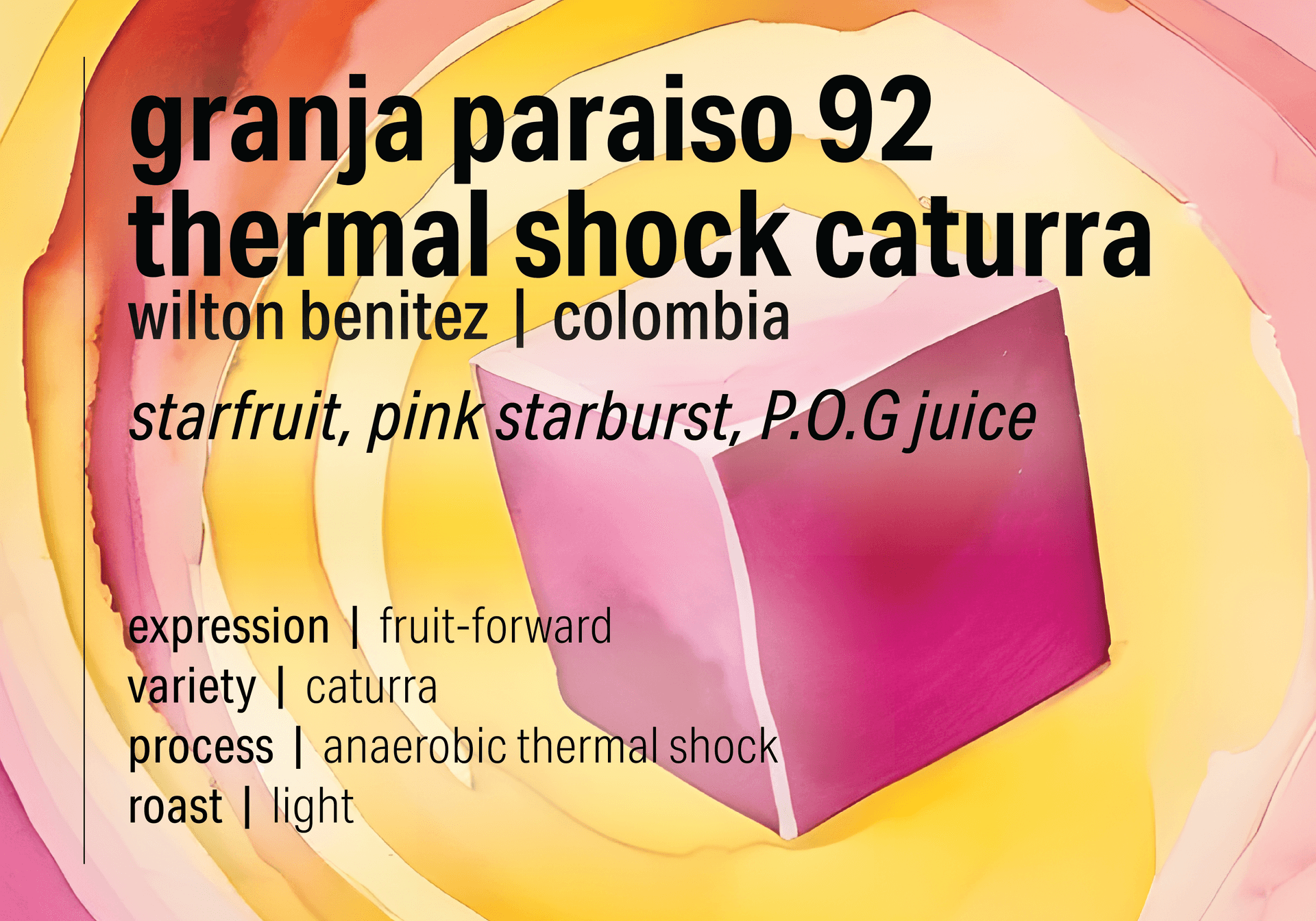 Granja Paraíso 92 - Thermal Shock Caturra - Colombia