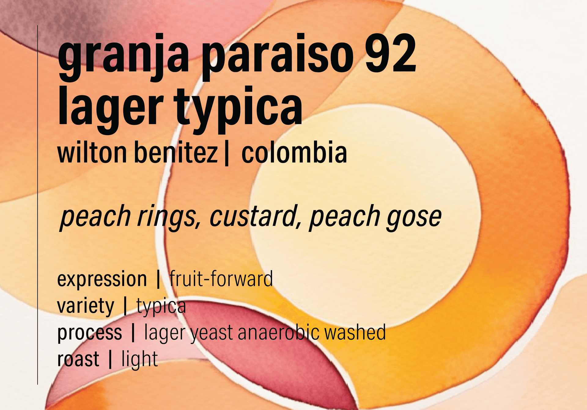 Granja Paraiso 92 - Lager Typica - Colombia