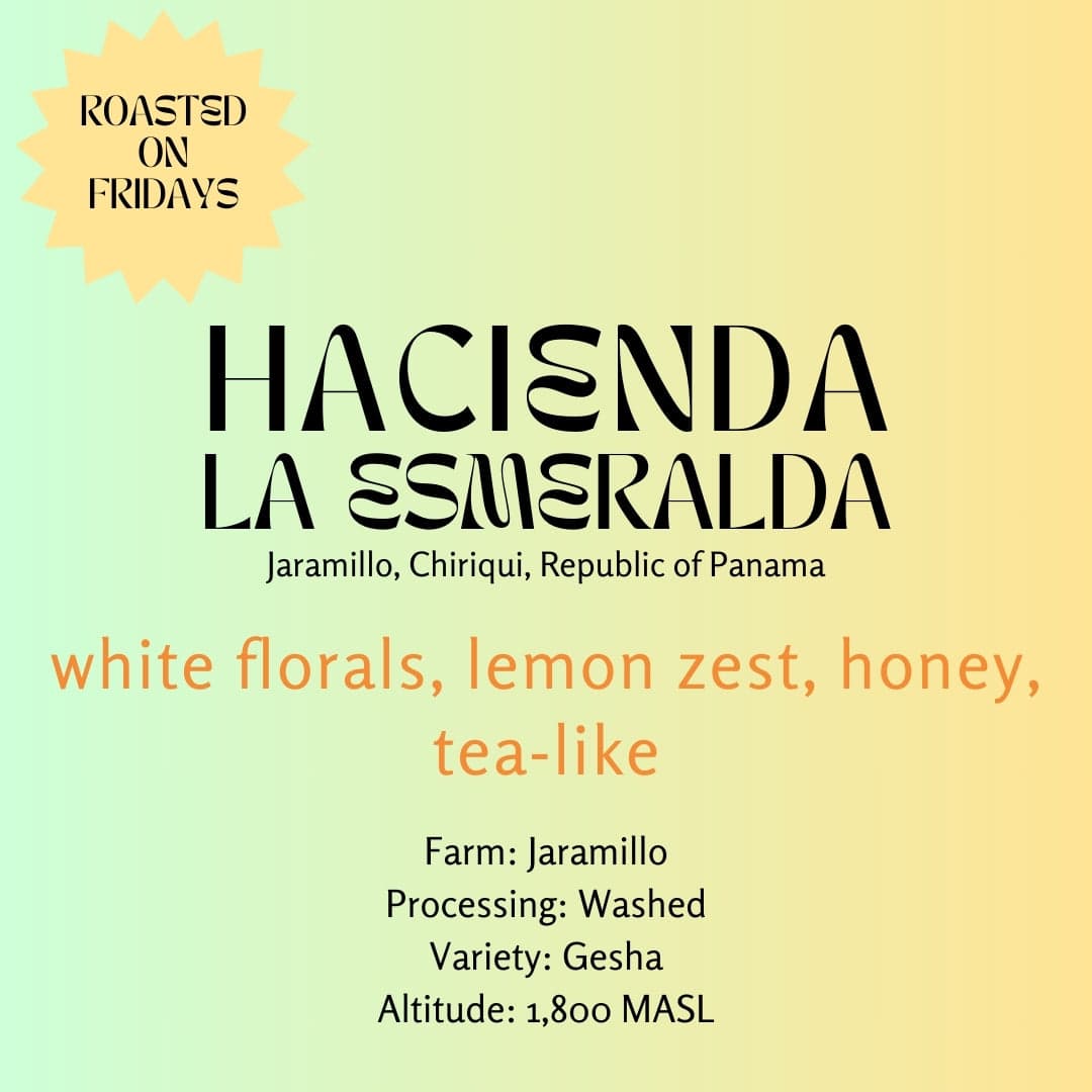 Hacienda La Esmeralda Washed Gesha Especial