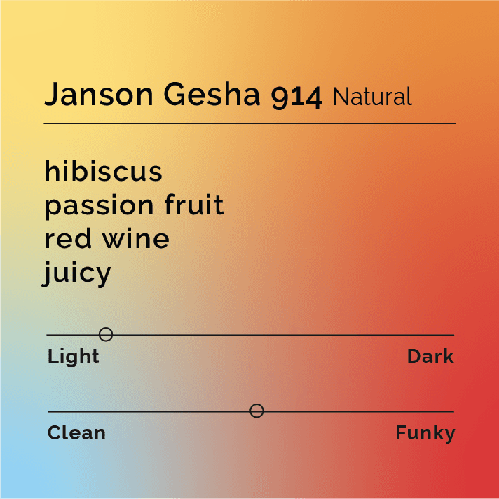 Janson Natural Gesha Lot 914