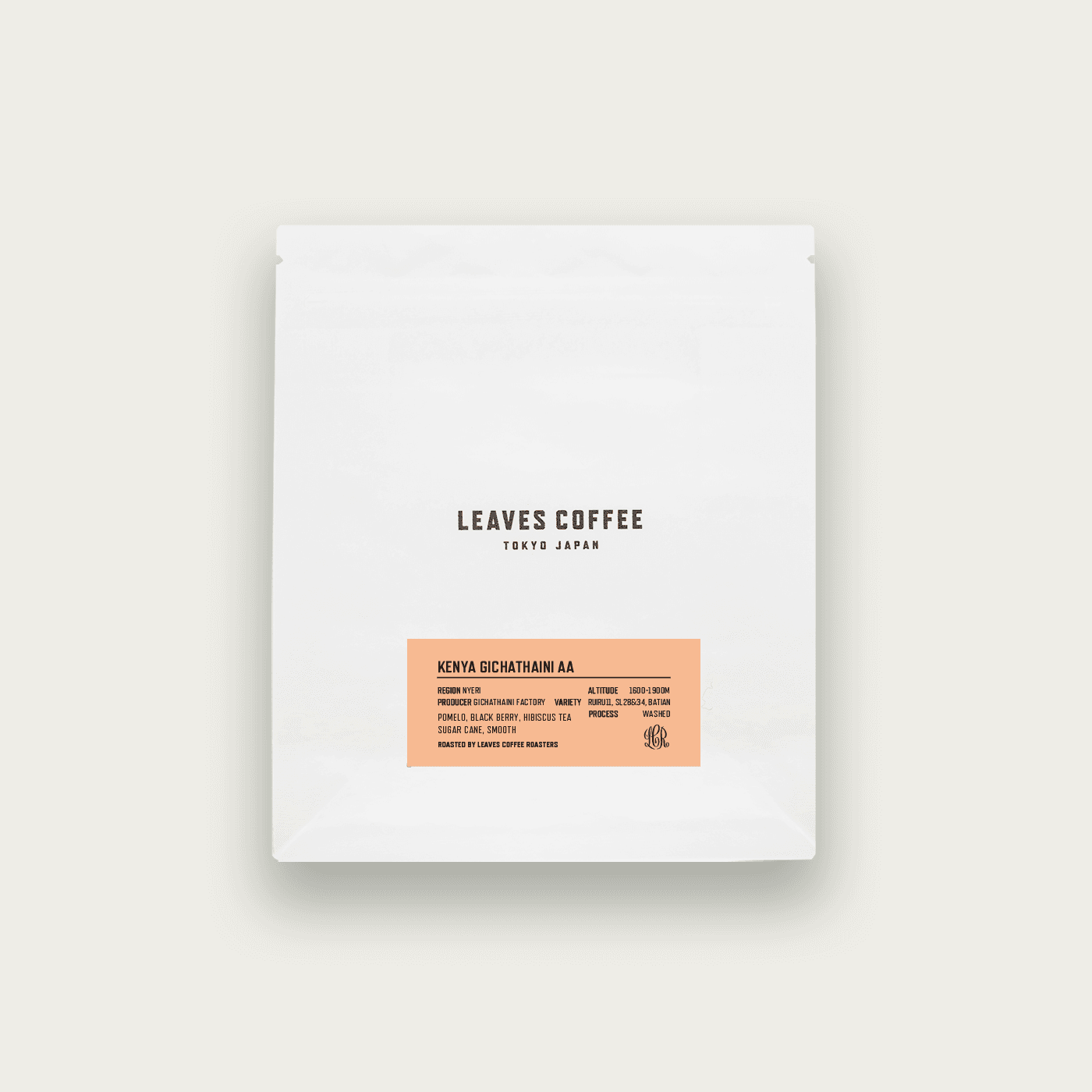 Kenya Gichathaini AA | Leaves Coffee