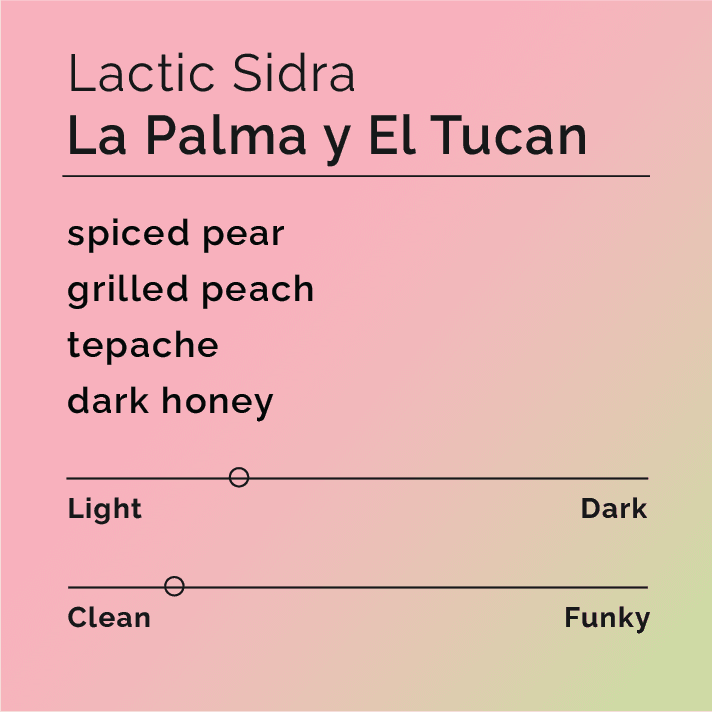 La Palma y El Tucan Lactic Sidra
