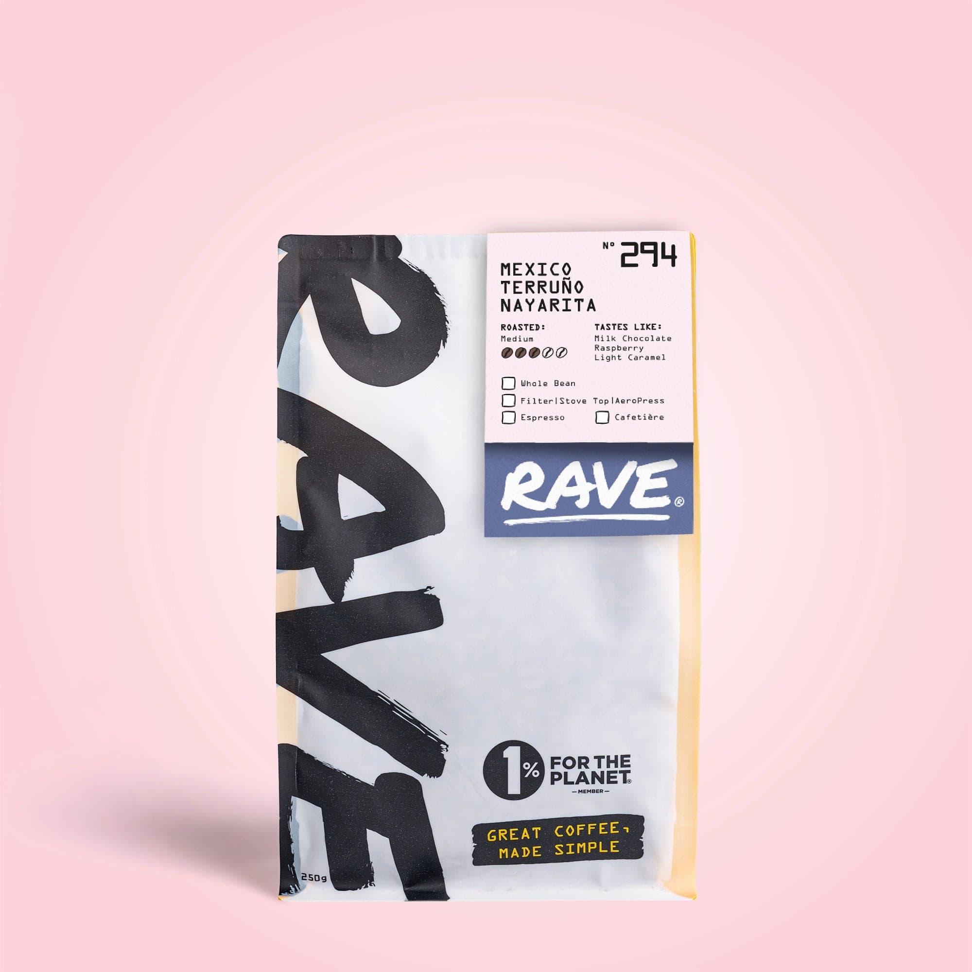 Mexico Terruño Nayarita Nº 294 Small (250g) / Whole Bean