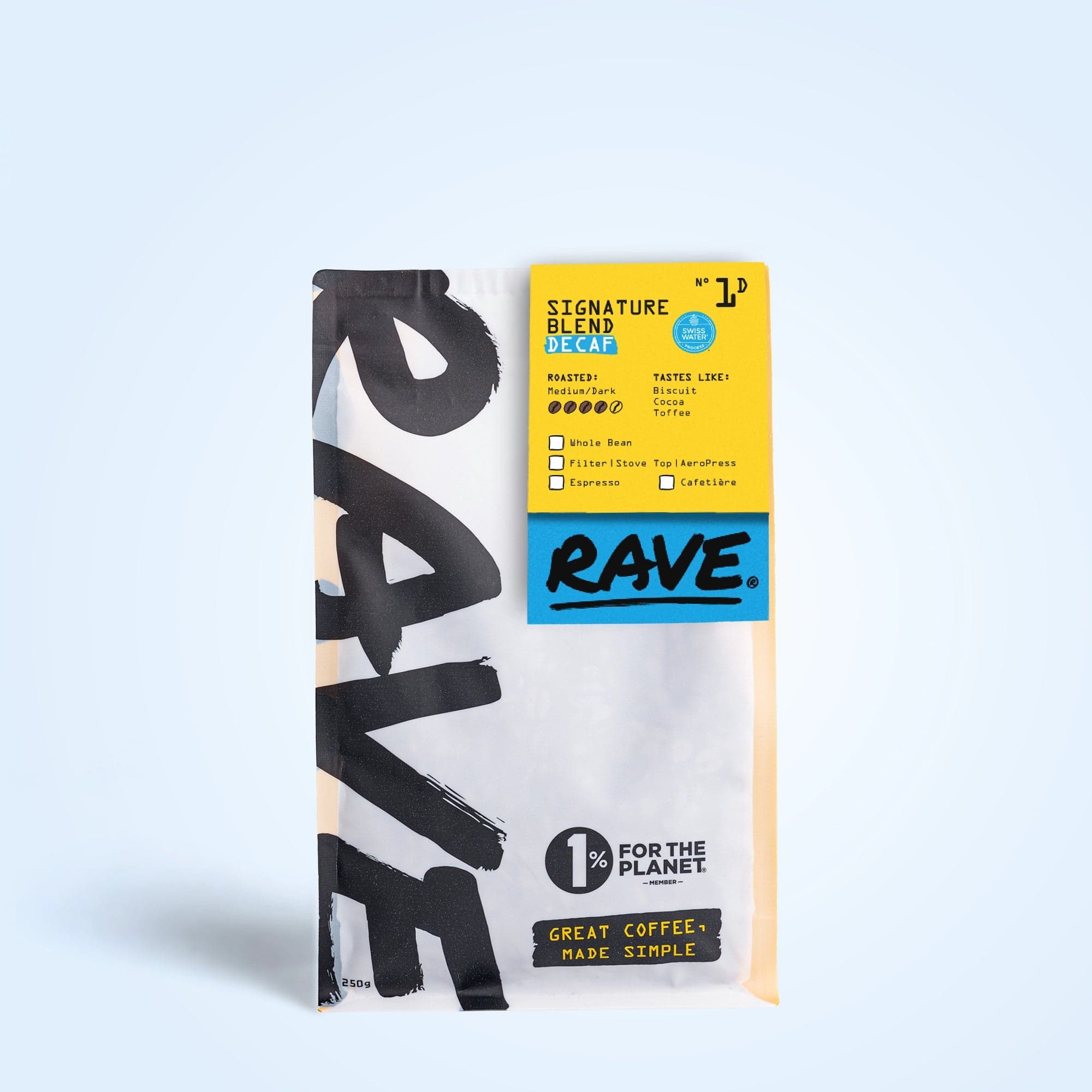 Signature Blend Decaf N° 1D Small (250g) / Whole Bean