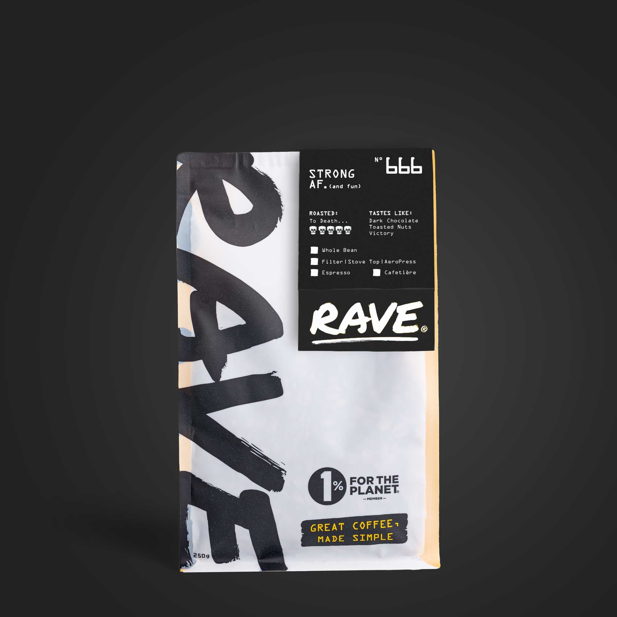 Strong AF Blend Nº 666 Small (250g) / Whole Bean