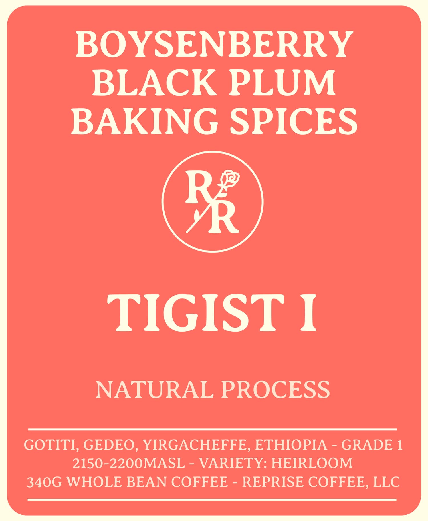 Tigist - Gede, Yirgacheffe, Ethiopia