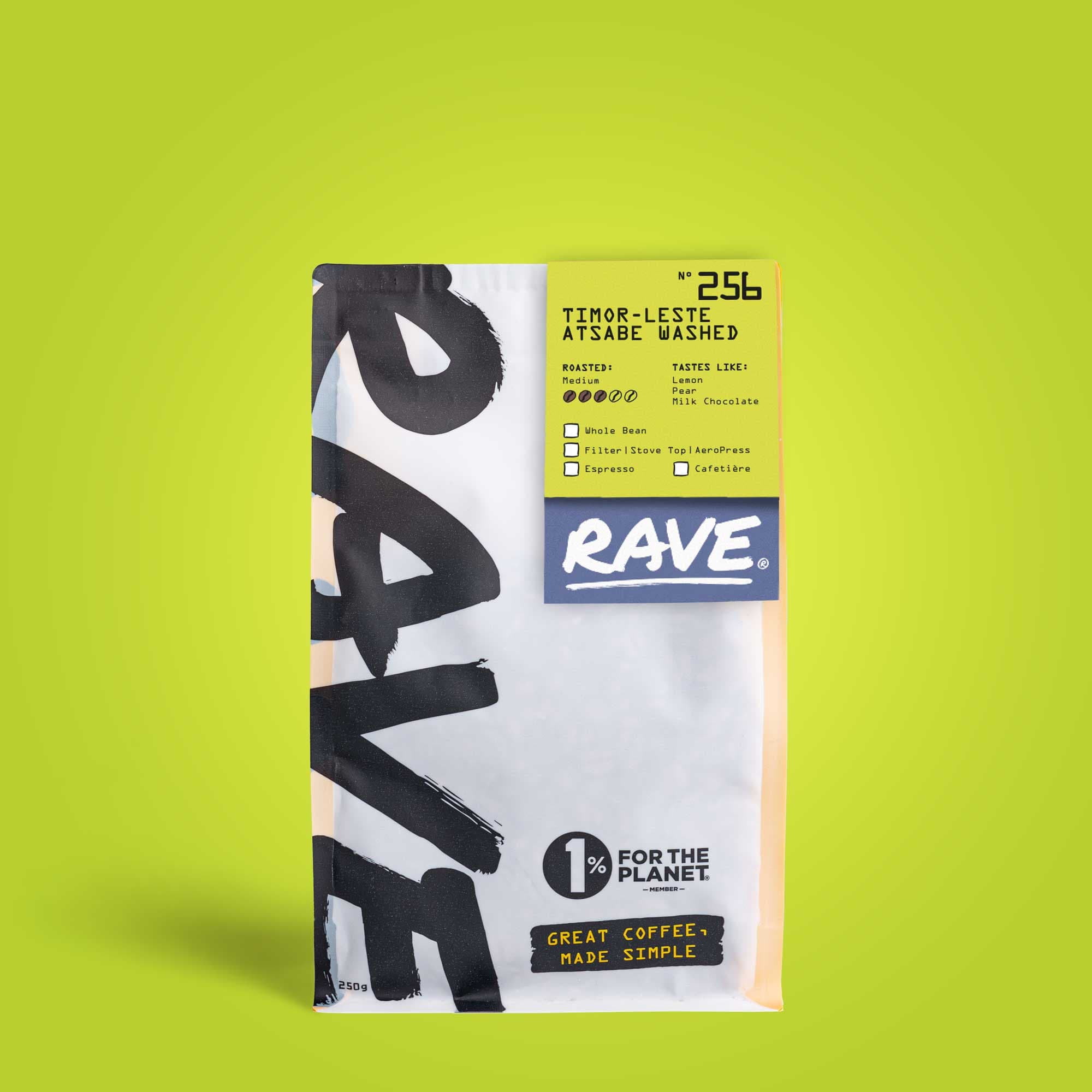 Timor-Leste Atsabe Nº 256 Small (250g) / Whole Bean