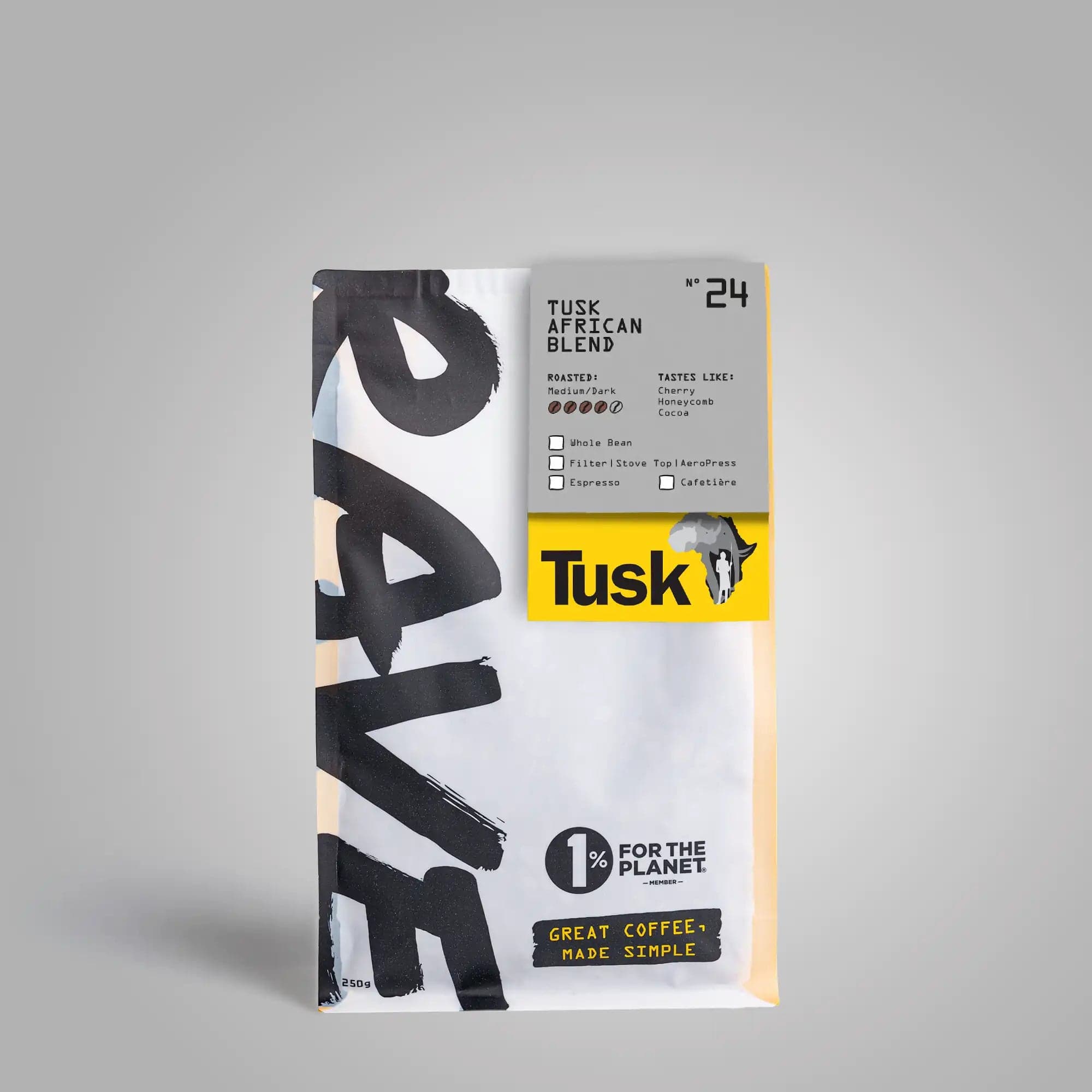 Tusk African Blend Nº 24 Small (250g) / Whole Bean