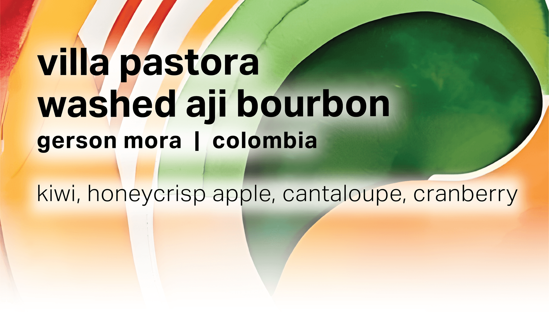 Villa Pastora Gerson Mora - Washed Aji Bourbon - Colombia