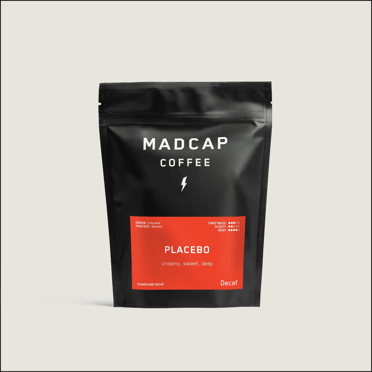 Placebo Decaf Ethyl Acetate Coffee Blend